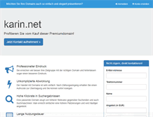 Tablet Screenshot of karin.net